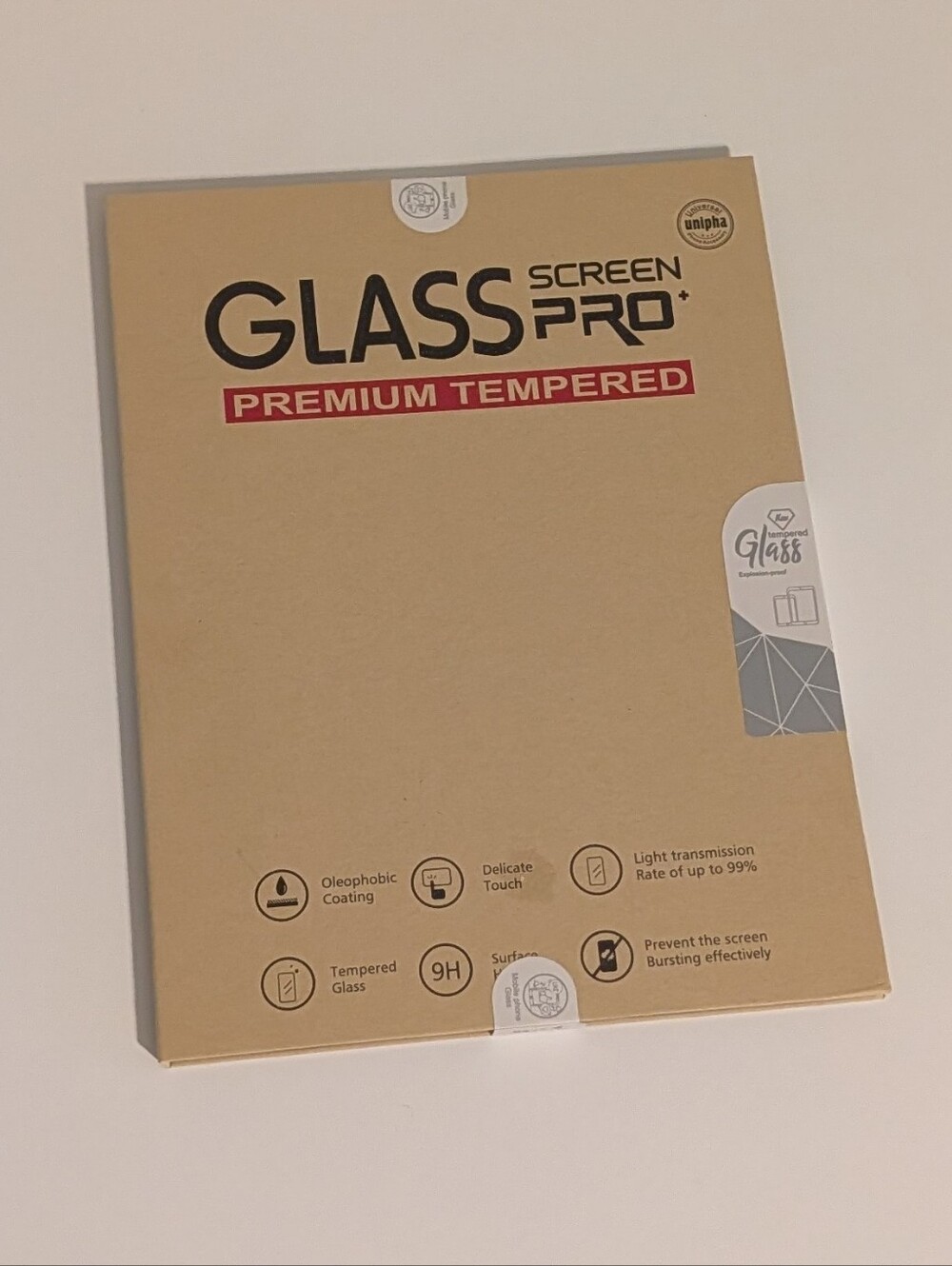 Screen Protector for iPad Air 3 10.5 inch, iPad Pro, Tempered Glas, 2-Pack